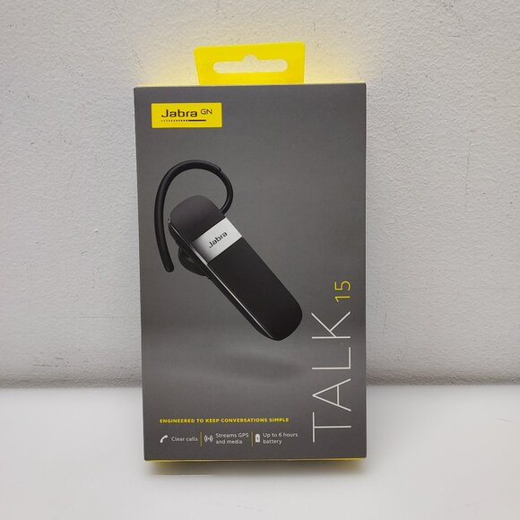 JABRA GN TALK 15 Bluetooth Headset for Hands-Free Calls with Clear Conversations - Picture 1 of 9